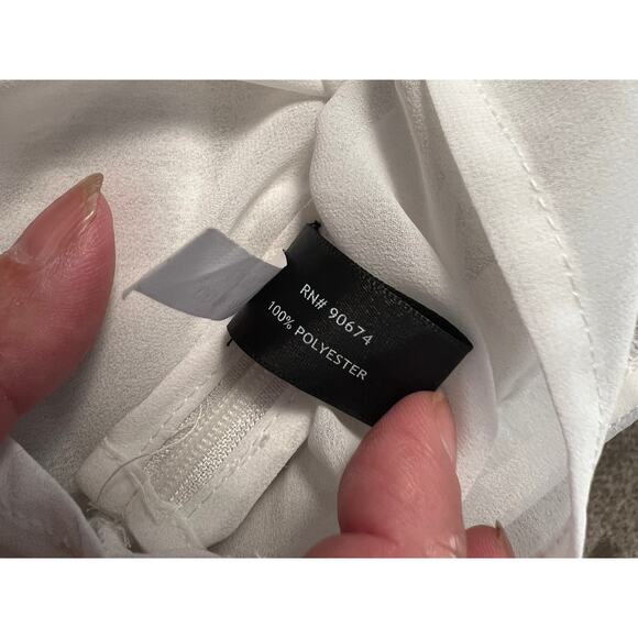 Boston Proper, Silver, White and Gold Sequined Halter Style Blouse NWT Size S - Picture 9 of 11